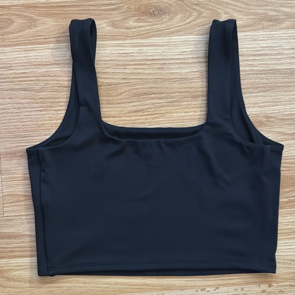 Express Black Body Contour Crop ✨ Size M - Picture 2 of 8